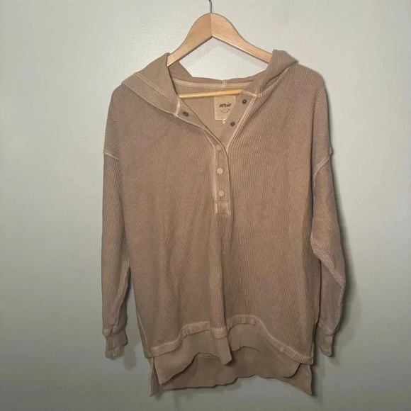 Aerie oversized neutral sweater XS - Picture 3 of 5